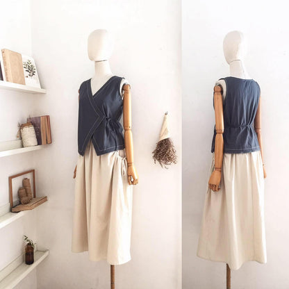 Amari Linen Blend Top