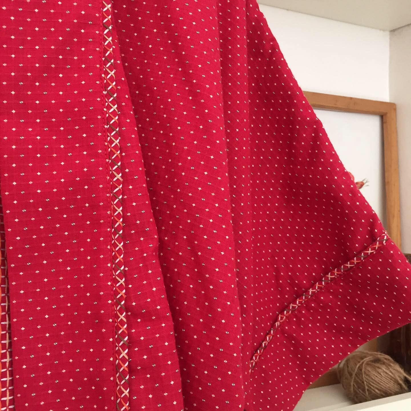 Hana Embroidered Cotton Kimono