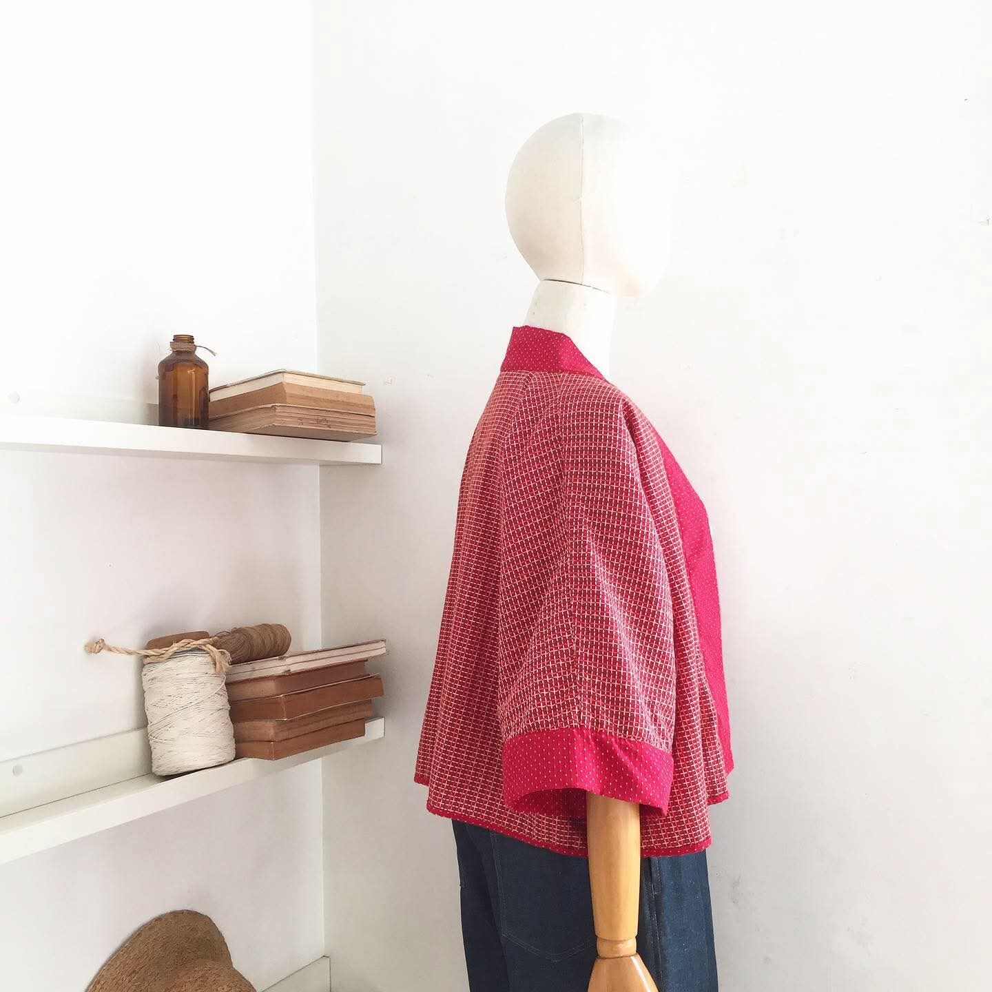 Hana Embroidered Cotton Kimono
