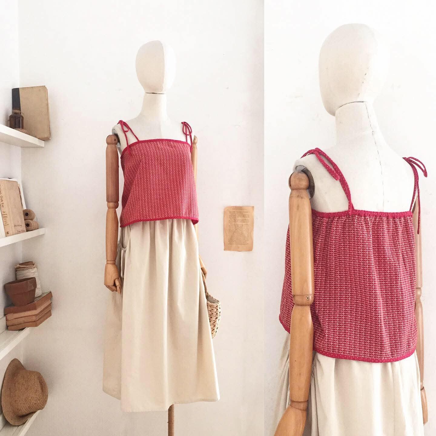 Madie Embroidered Cotton Top