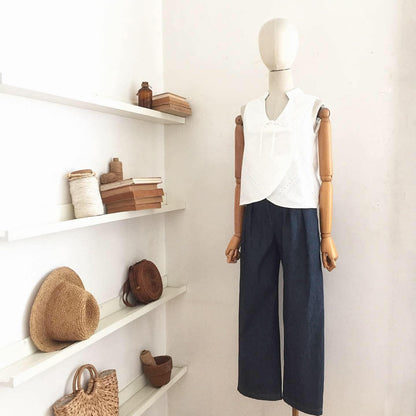 Fei Broderie Anglaise Top