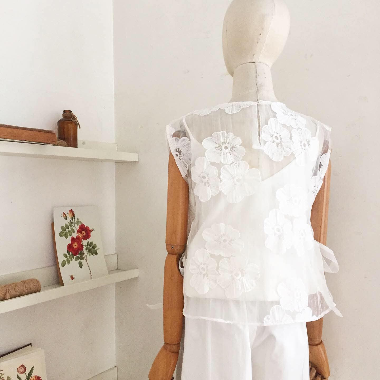 Alice Lace Organza Top