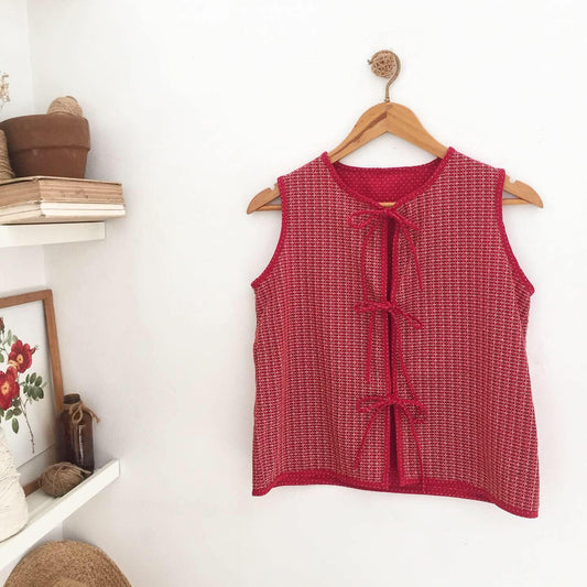 Misha Embroidered Cotton Top