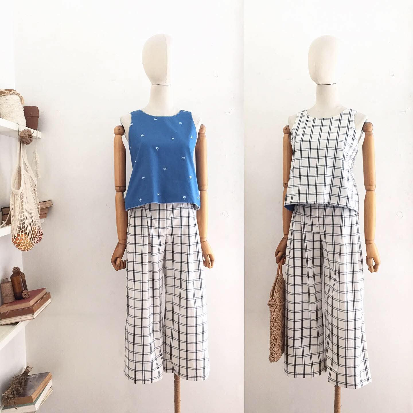Bertha Cotton + Broderie Top