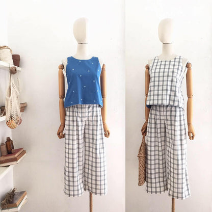 Bertha Cotton + Broderie Top