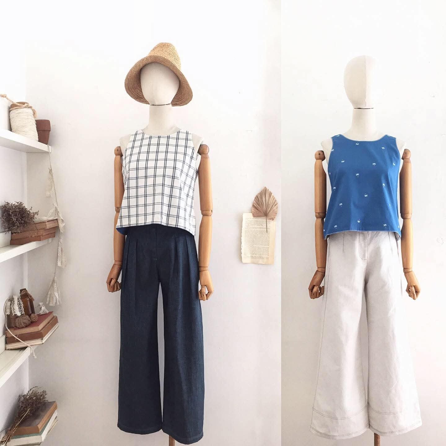 Bertha Cotton + Broderie Top