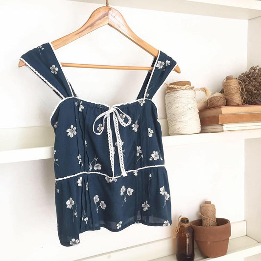 Ophelia Cotton Crepe Top