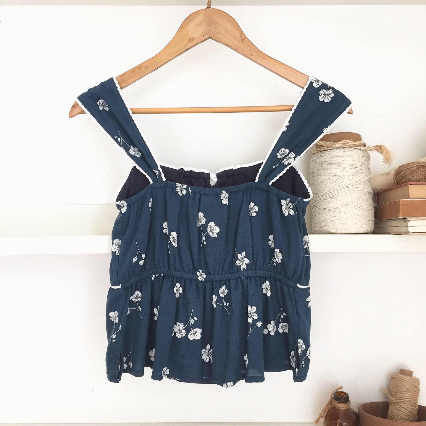 Ophelia Cotton Crepe Top