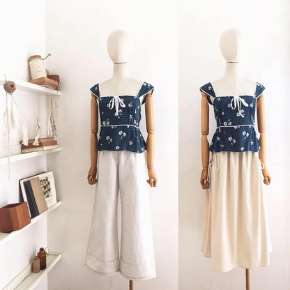 Ophelia Cotton Crepe Top
