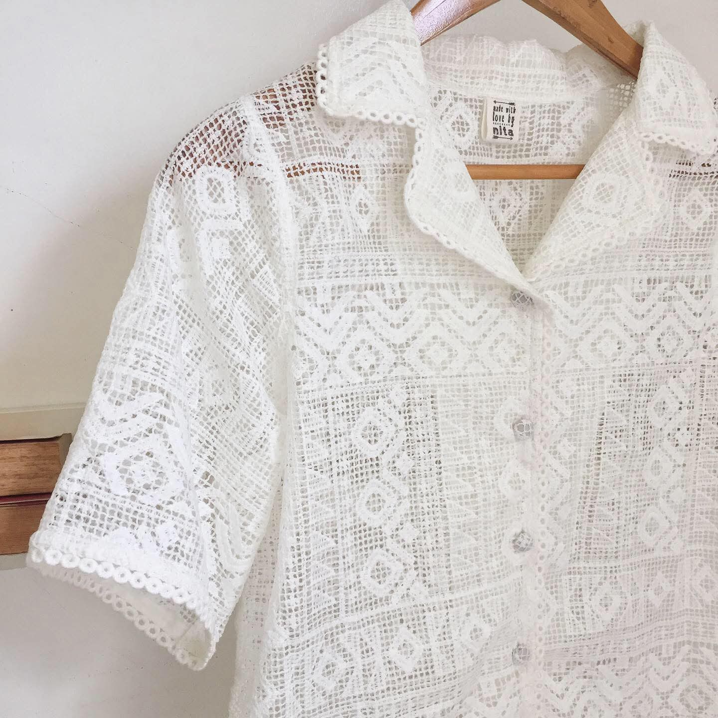 Harper Guipure Lace Top