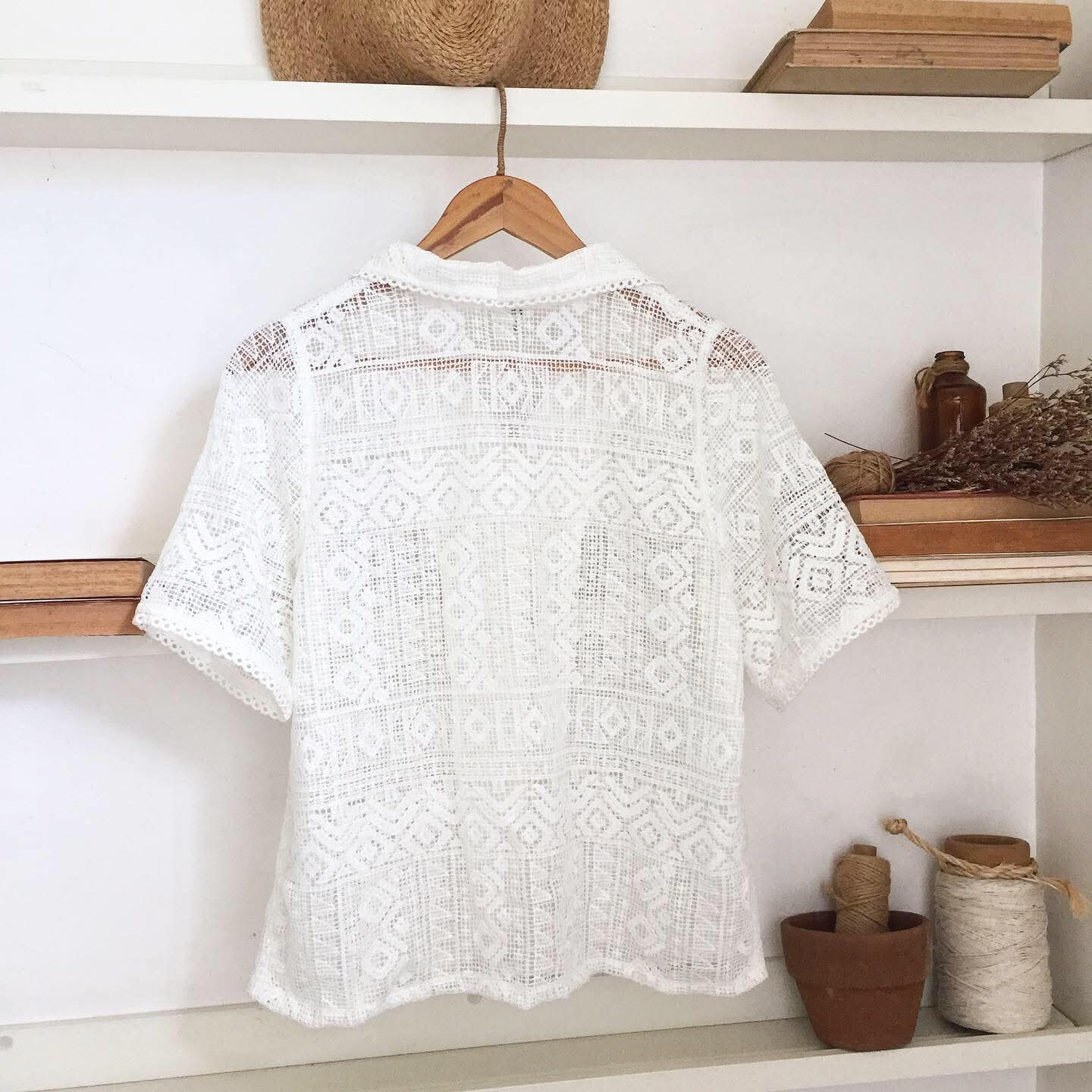 Harper Guipure Lace Top