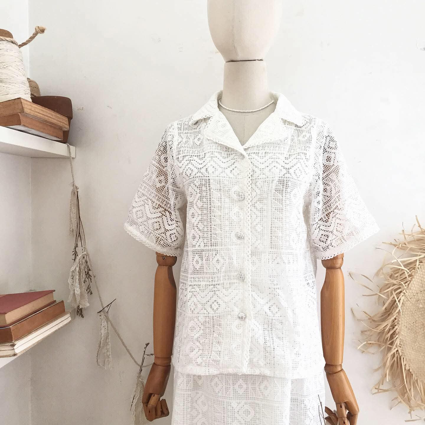 Harper Guipure Lace Top
