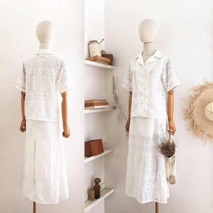 Harper Guipure Lace Top