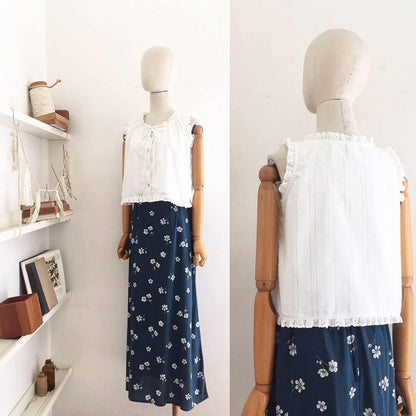 Lucy Cotton Dobby Top