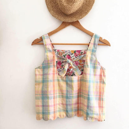 Cora Cotton + Linen Blend Top