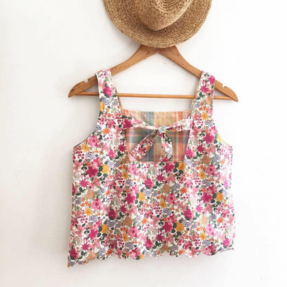 Cora Cotton + Linen Blend Top