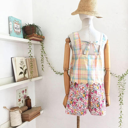 Cora Cotton + Linen Blend Top
