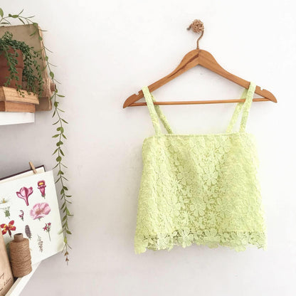 Claire Guipure Lace Top