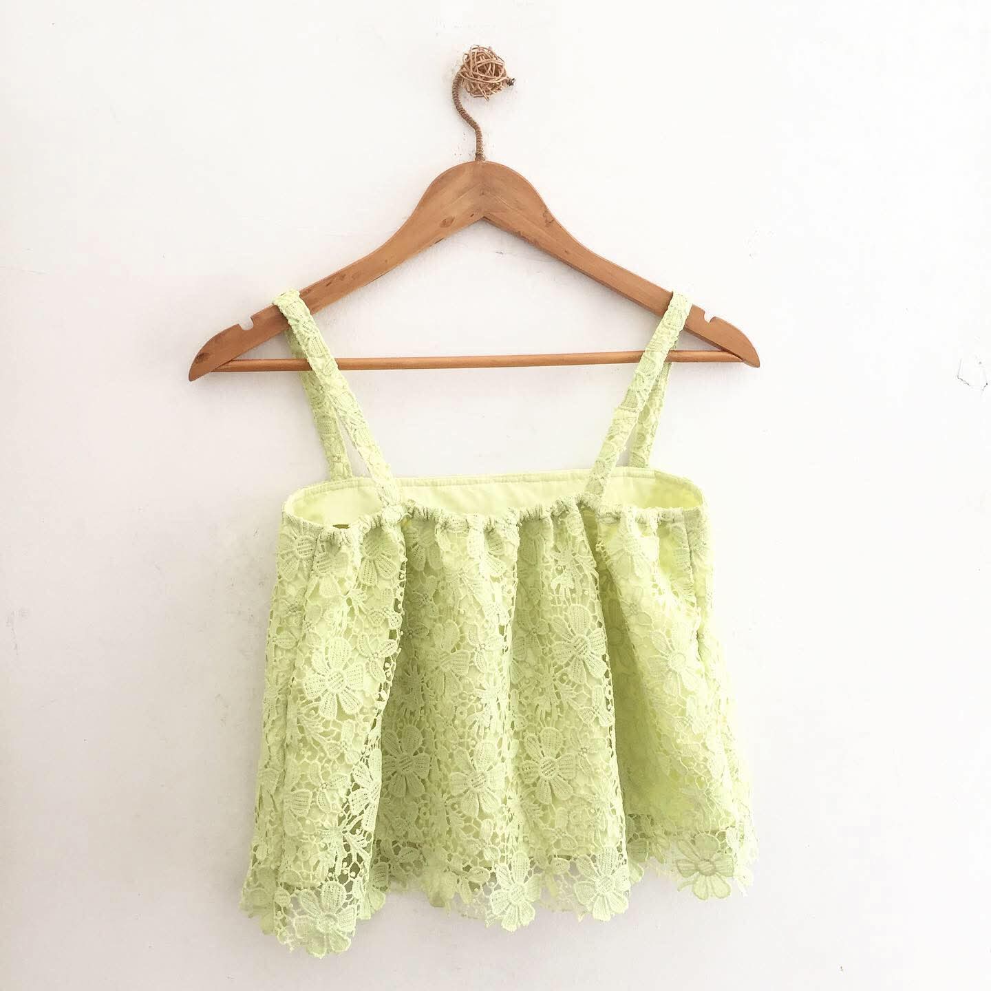 Claire Guipure Lace Top