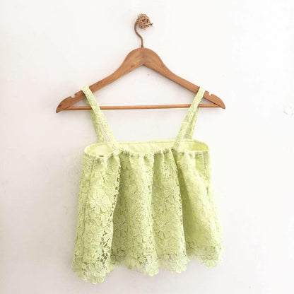 Claire Guipure Lace Top