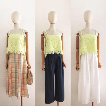 Claire Guipure Lace Top