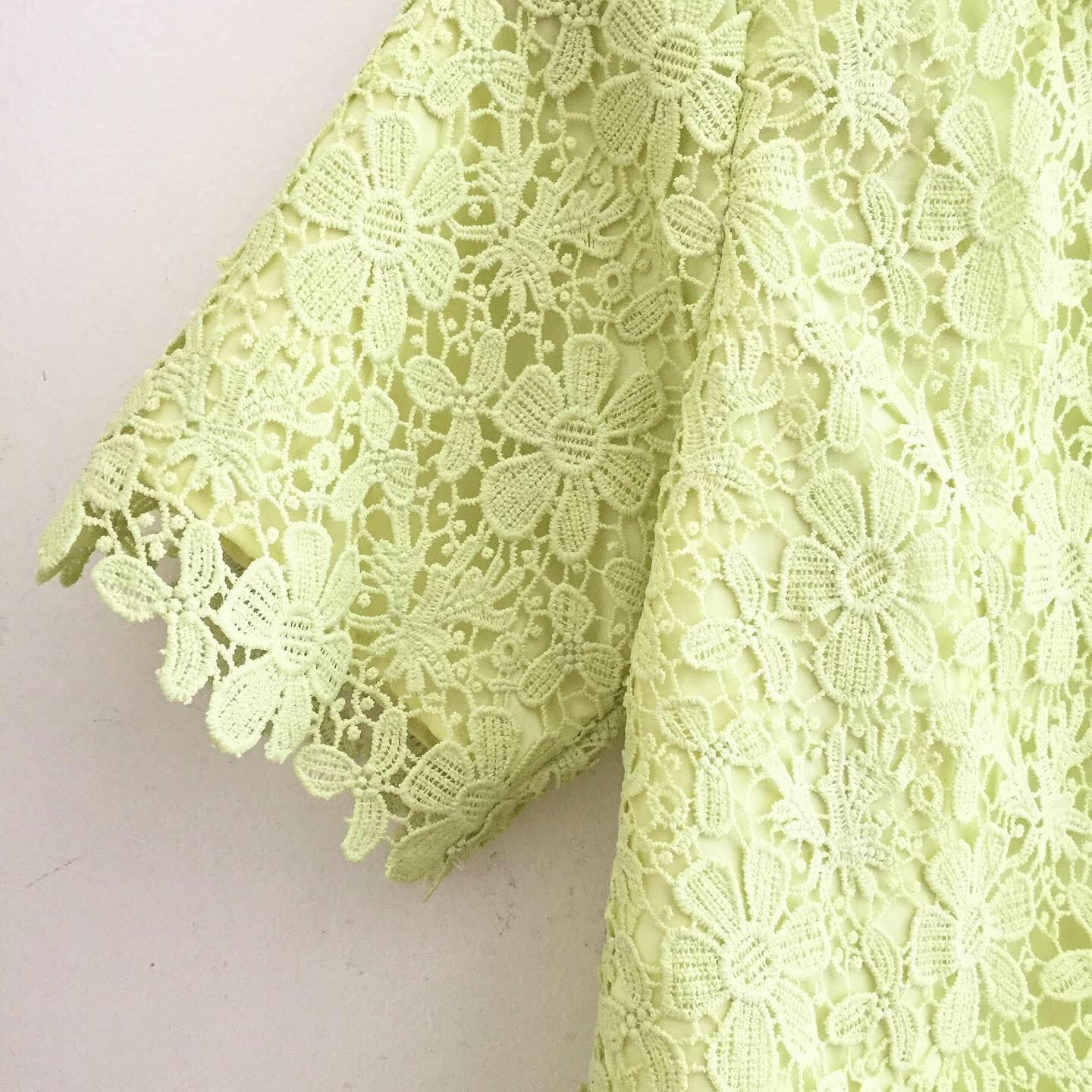 Leigh Guipure Lace Top