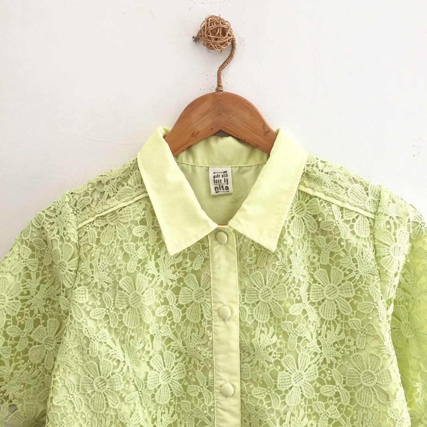 Leigh Guipure Lace Top