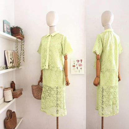 Leigh Guipure Lace Top