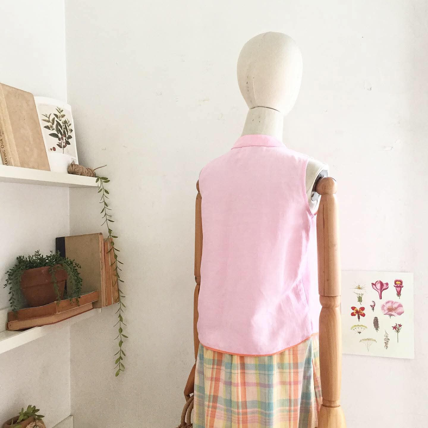 Zoe Linen Blend Top