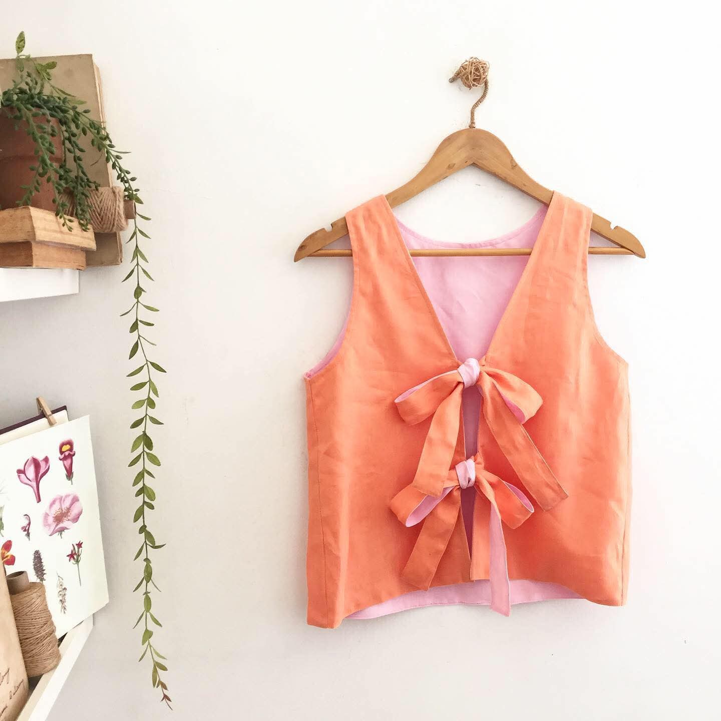 Olivia Linen + Linen Blend Top