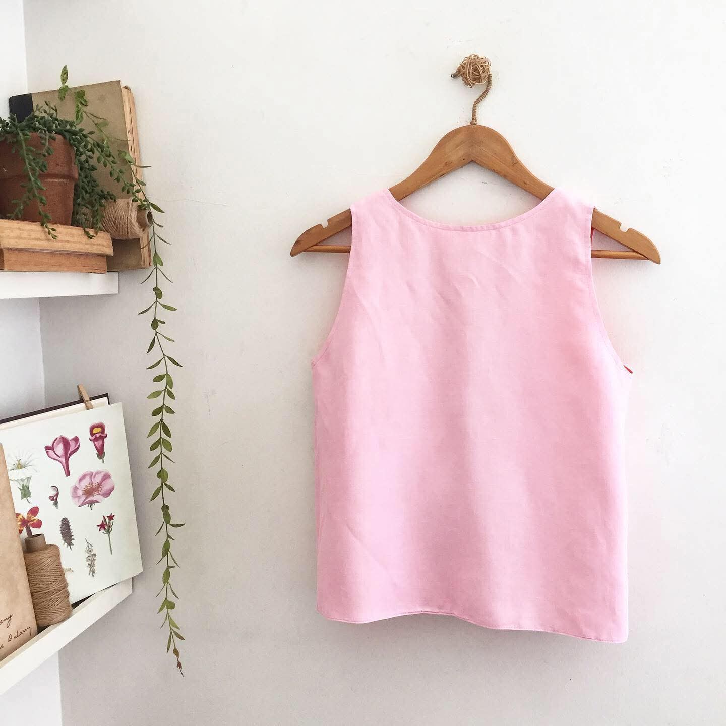 Olivia Linen + Linen Blend Top