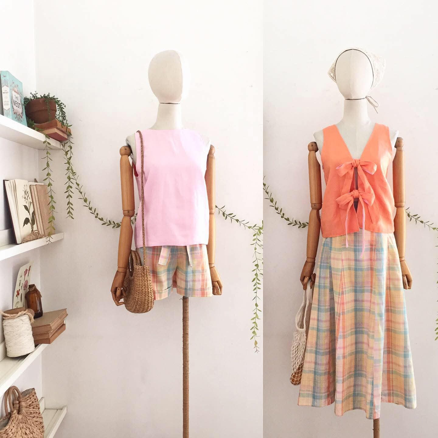 Olivia Linen + Linen Blend Top