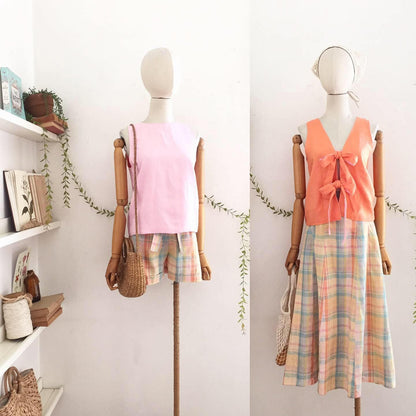 Olivia Linen + Linen Blend Top