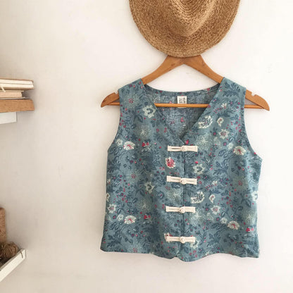 River Linen Top