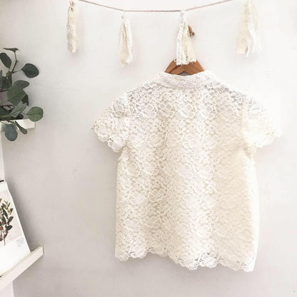 Lulu Guipure Lace Top