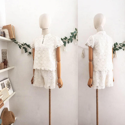 Lulu Guipure Lace Top