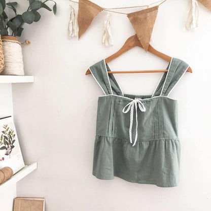 Ophelia Linen Blend Top