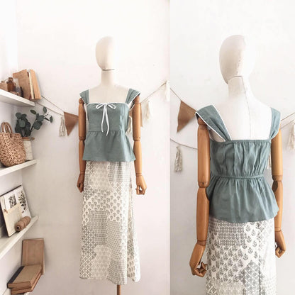 Ophelia Linen Blend Top