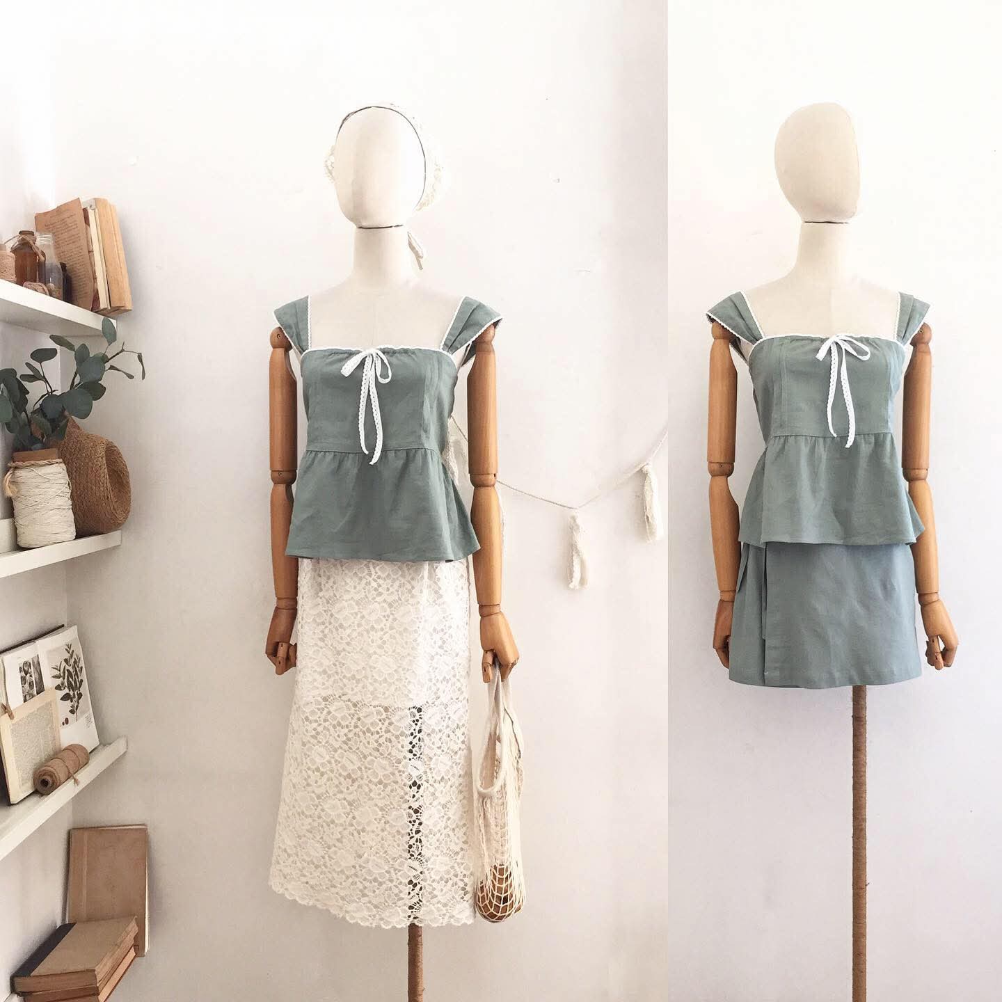 Ophelia Linen Blend Top