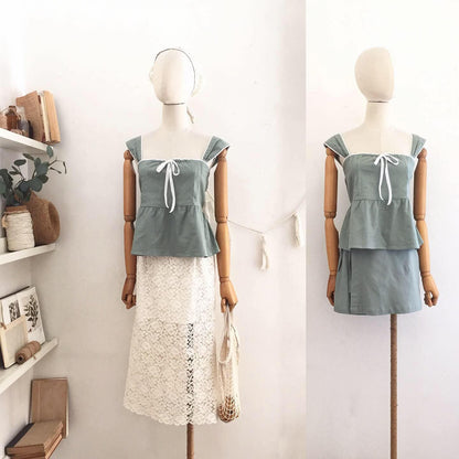 Ophelia Linen Blend Top