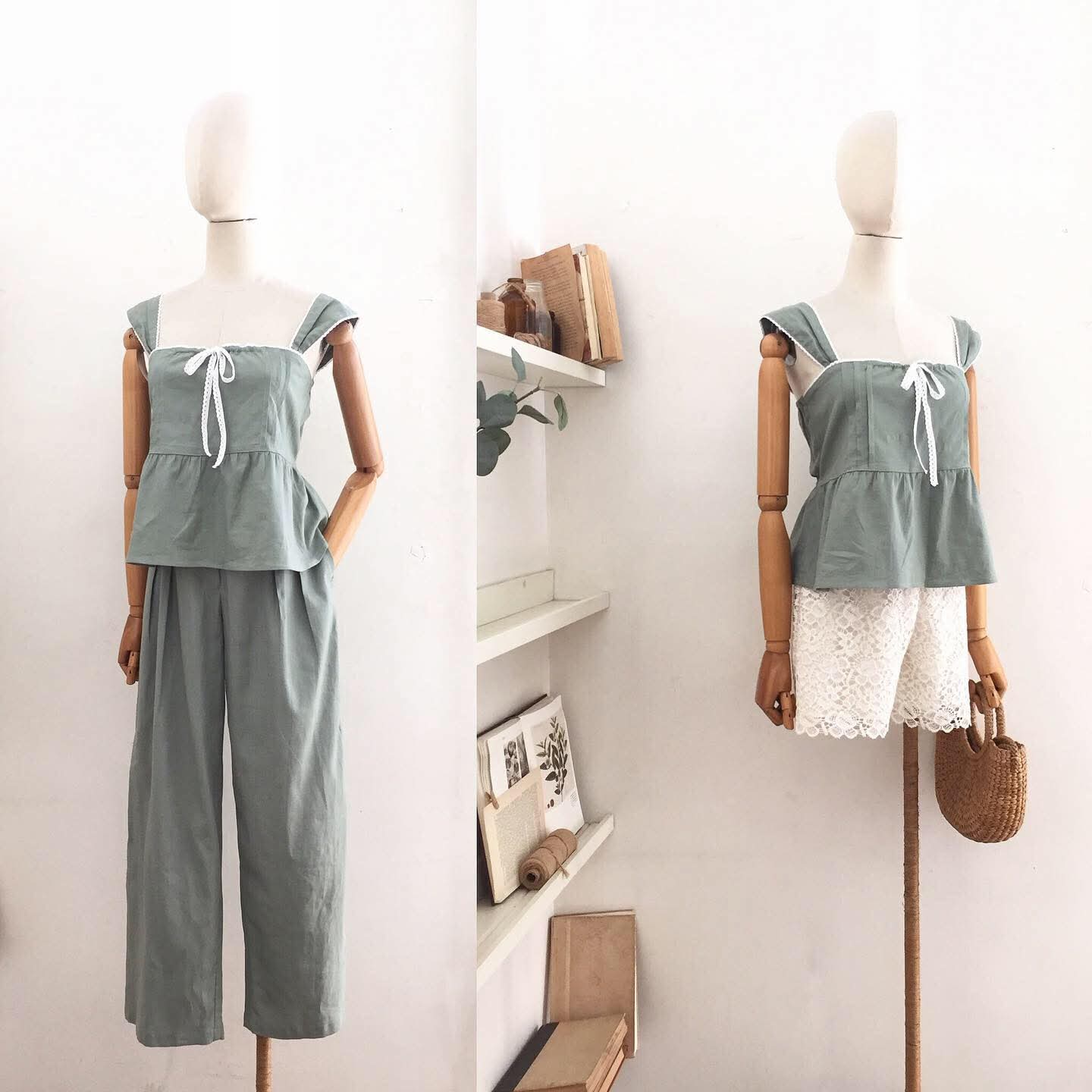 Ophelia Linen Blend Top