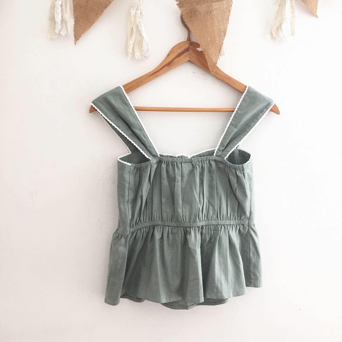 Ophelia Linen Blend Top