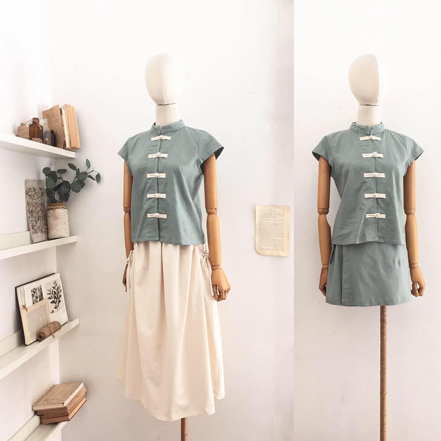 Vivian Linen Blend Top