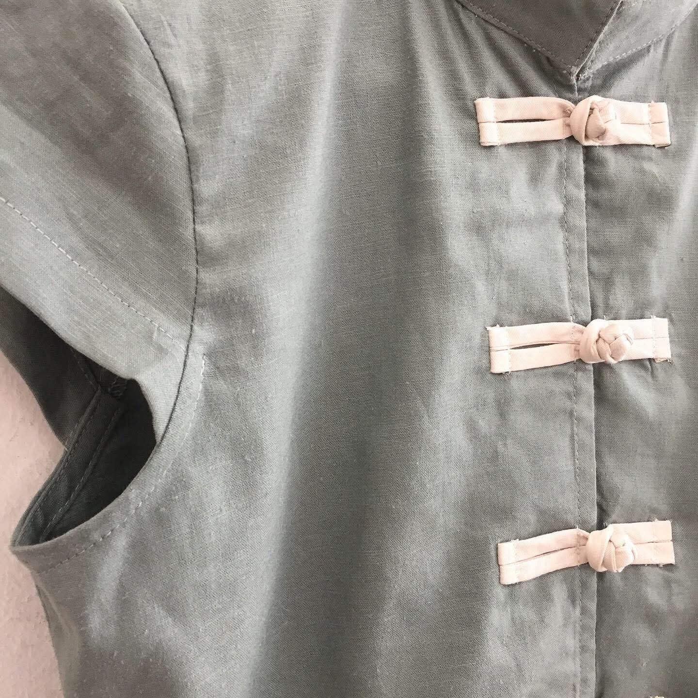 Vivian Linen Blend Top