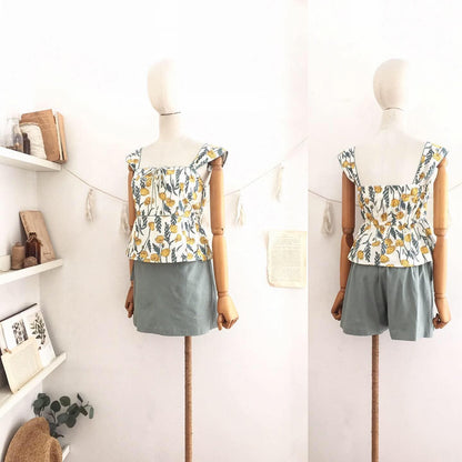 Riley Linen Blend Skorts