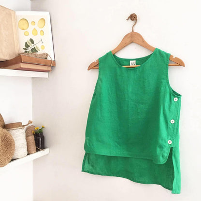 Rowan Linen Top