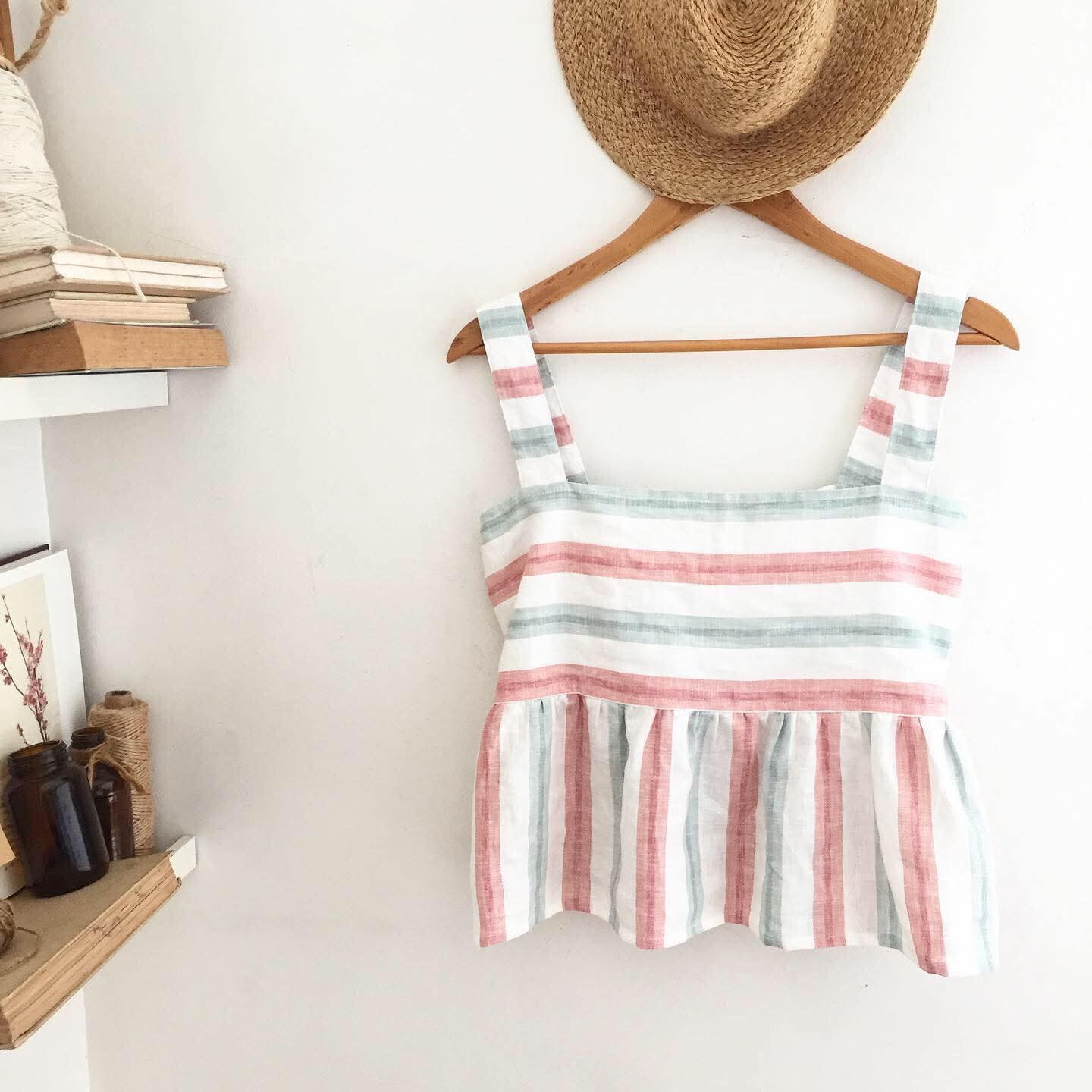 Alana Linen Top