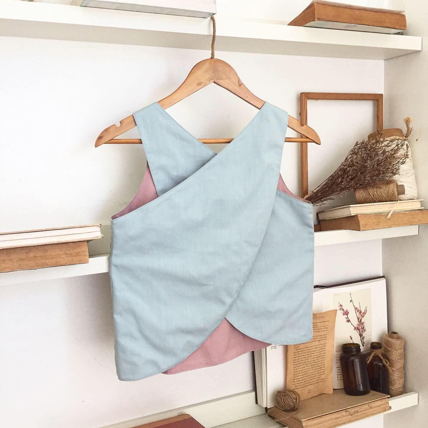 Bertha Linen Blend + Cotton Top