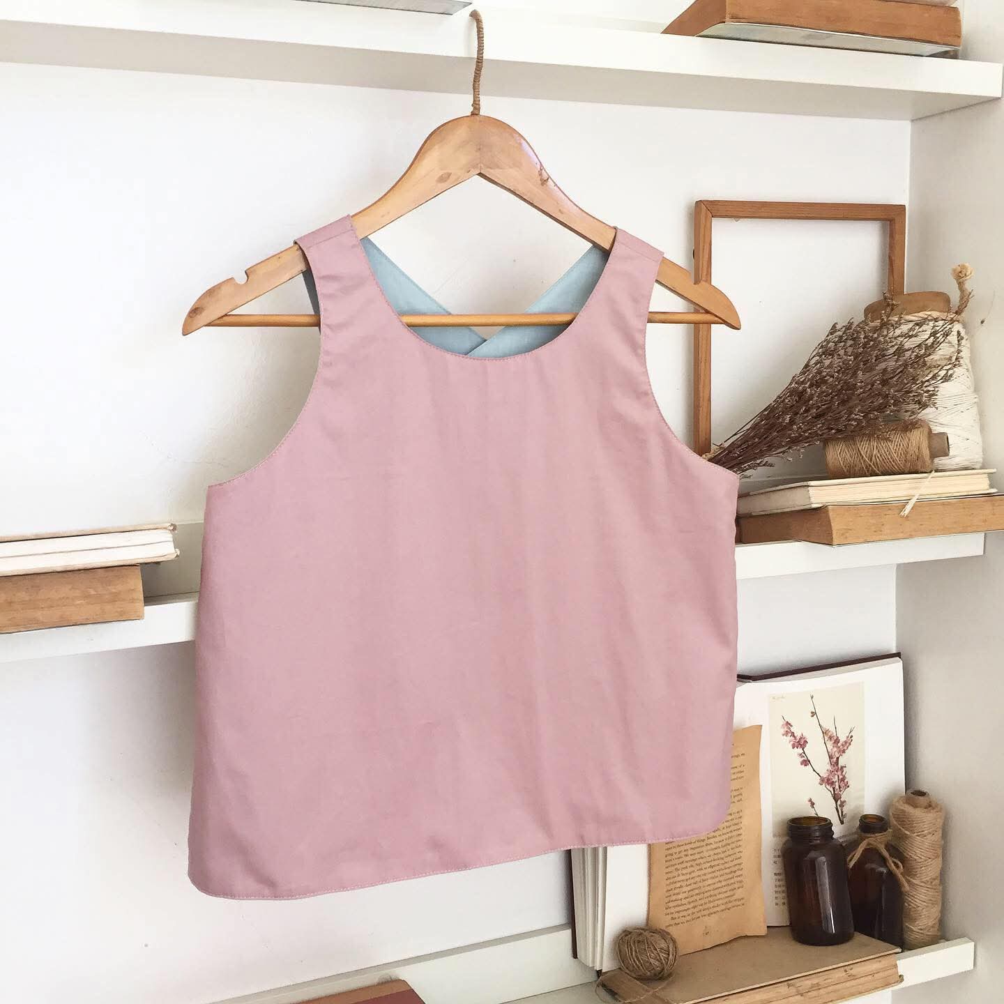 Bertha Linen Blend + Cotton Top