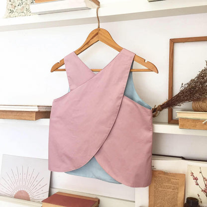 Bertha Linen Blend + Cotton Top